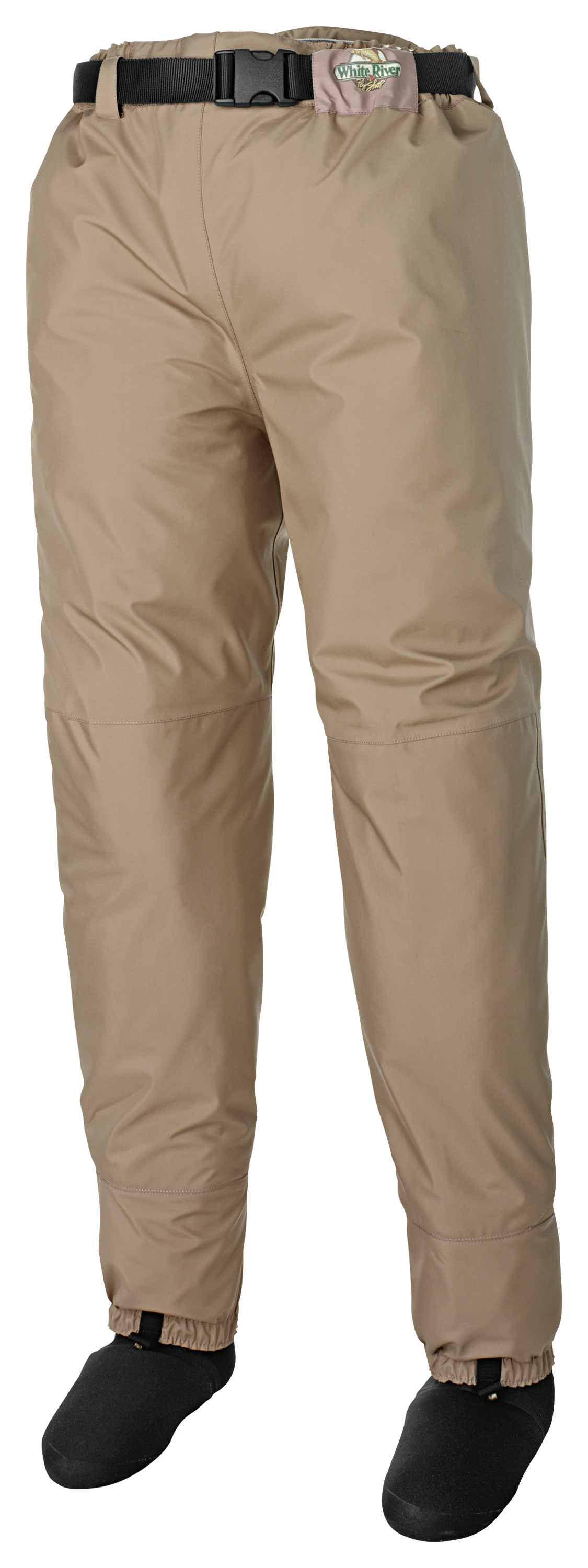 White River Fly Shop Classic Waist-High Stocking-Foot Breathable Wading ...